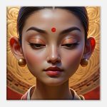 Ethereal Beauty: Mystical Canvas Artwork 7