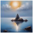 The Zen Harmony in Oil Painting Print 22