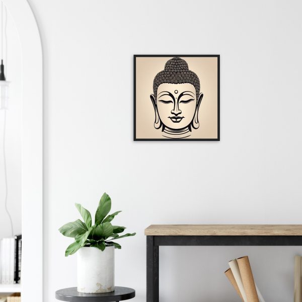 Buddha Harmony Canvas: Tranquil Energy Infusion 2