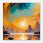 Mystical Sunrise – Canvas Art for Serene Home Decor 6