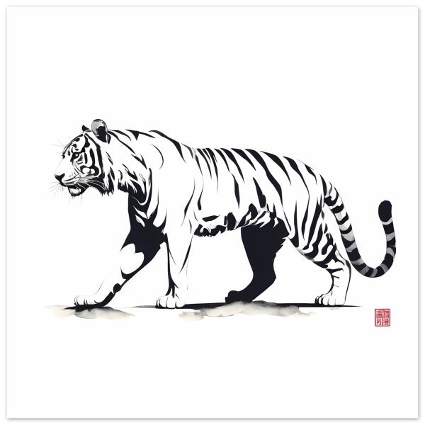 Captivating Tiger Print for Art Enthusiasts 7