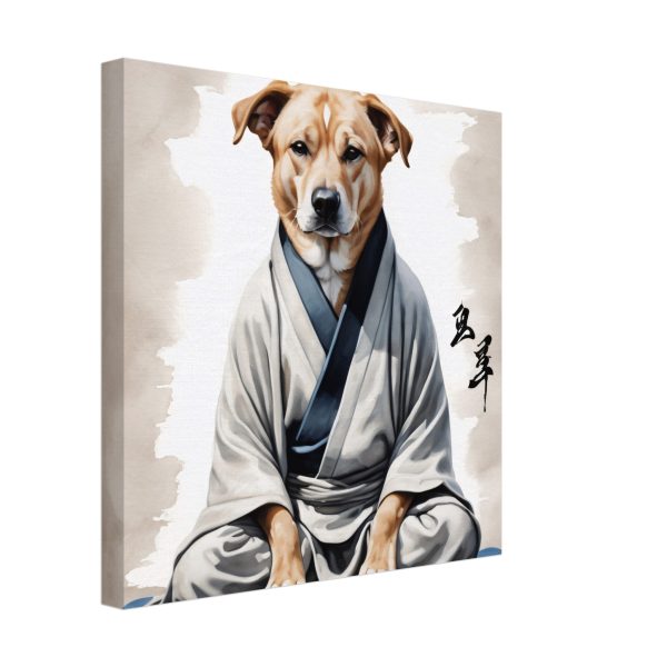 Elevate Your Space with Zen Dog Wall Art 17