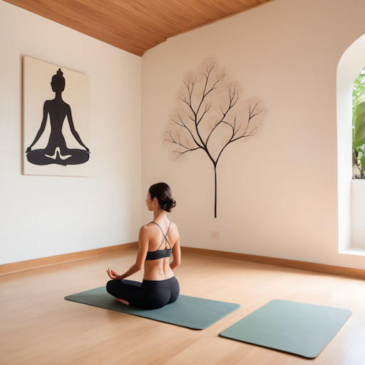 Premium Photo  Background of Zen Yoga Studio Bamboo and Nature