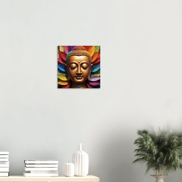 Zen Buddha Poster: A Symphony of Tranquility 2