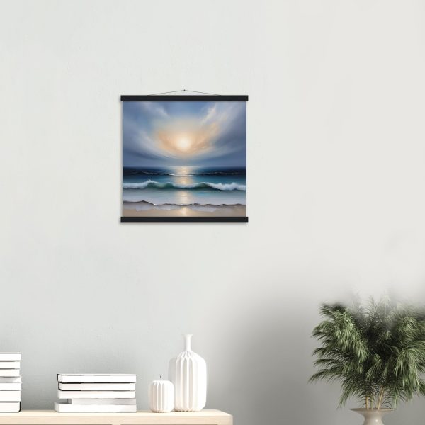 Harmony Unveiled: A Tranquil Seascape in Oils 9