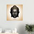 The Elegance of Black and Gold Buddha Canvas 16