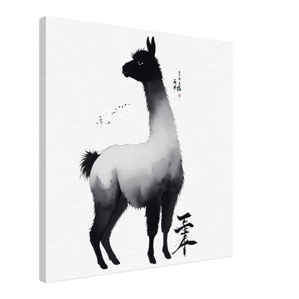 Unveiling Whimsical Elegance: The Llama in Japanese Artistry 14