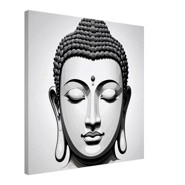 Zen Elegance: Buddha Head Wall Art Unveiled 14