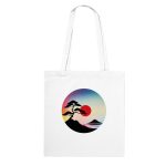 Zen Tree Tranquility: An Artistic Expression on a Classic Tote Bag 3