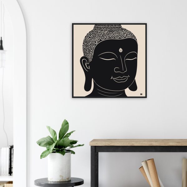 Zen Tranquility: Buddha Canvas for Peaceful Beauty 6