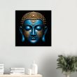 Blue & Gold Buddha Poster Inspires Tranquility 37
