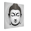 Buddha Mask Canvas Unveils Tranquil Elegance 40