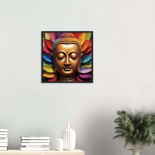 Zen Buddha Poster: A Symphony of Tranquility 11