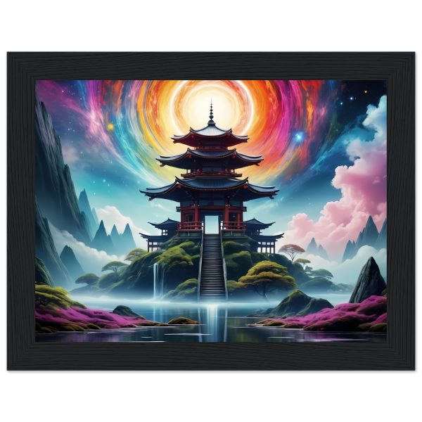 Gateway to Eternity: A Digital Masterpiece Framed in Tranquility 3