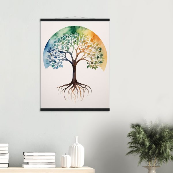 Rainbow Tree in Watercolour 10