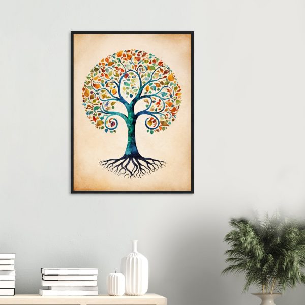 Mosaic of Life: A Watercolour Tree of Life 8