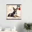 Zen and the Art of Dog: A Soothing Wall Art 26