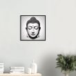 Zen Elegance: Buddha Head Wall Art Unveiled 32