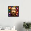 Zen Buddha Canvas: Radiant Tranquility for Your Home Oasis 22