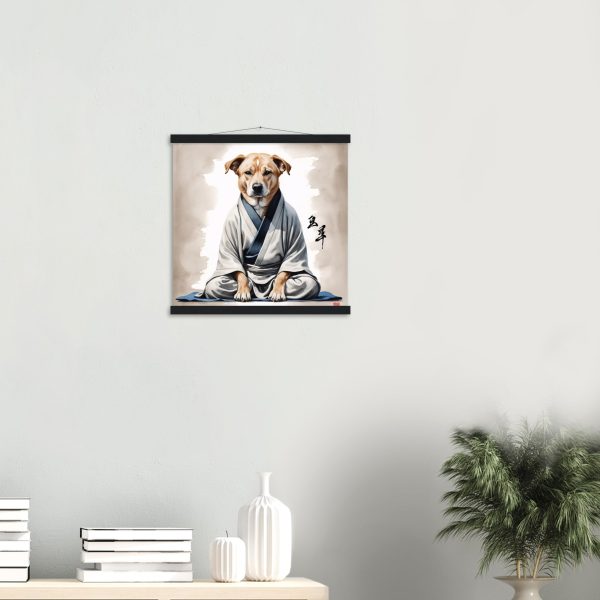 Elevate Your Space with Zen Dog Wall Art 8
