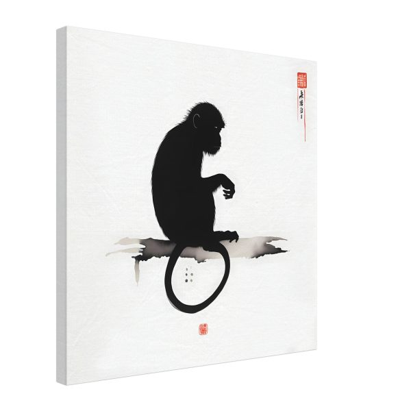 An Enigmatic Zen Monkey Print 6