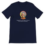 Embrace the Journey of Happiness | Zen Quote Premium Unisex T-shirt 10