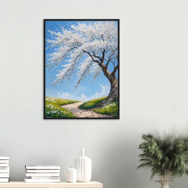 Country Path Charm Blossom Wall art 2