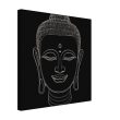Monochrome Buddha Head Wall Art 34
