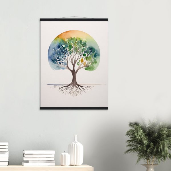 Harmonious Tree in Watercolour 2