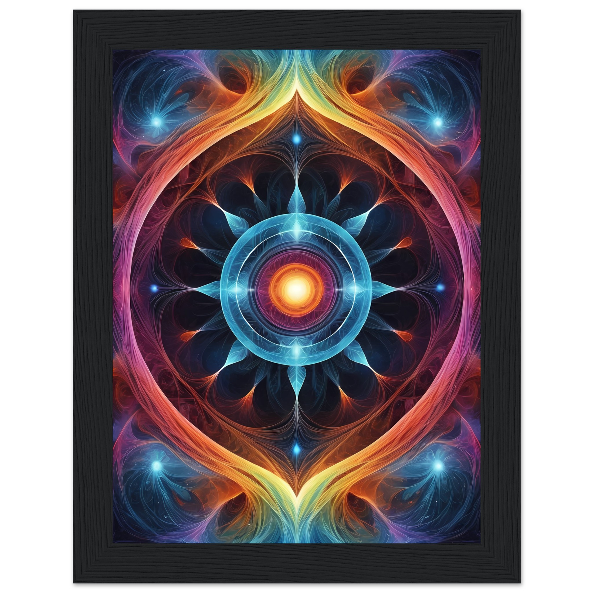 Harmony Unveiled: A Radiant Spiral of Tranquility 2