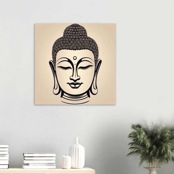 Buddha Harmony Canvas: Tranquil Energy Infusion 5