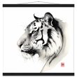 The Tranquil Majesty of the Zen Tiger Print 30