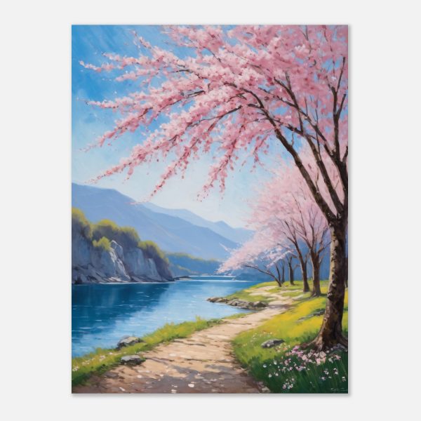 Pink Blossom by the River 7