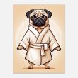 Yoga Pug Image: A Relaxing and Adorable Artwork 14