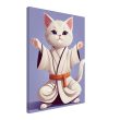 Karate Kitty Yoga Wall Art 16