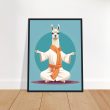 Namaste, Llama: Playful and Peaceful Yoga Poster 16