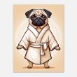 Yoga Pug Image: A Relaxing and Adorable Artwork 15