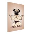 Yoga Pug Wall Art Poster: A Lively and Adorable Artwork 19