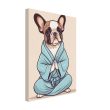 Yoga French Bulldog Puppy Poster 15