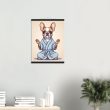 Yoga Frenchie Puppy Poster 23
